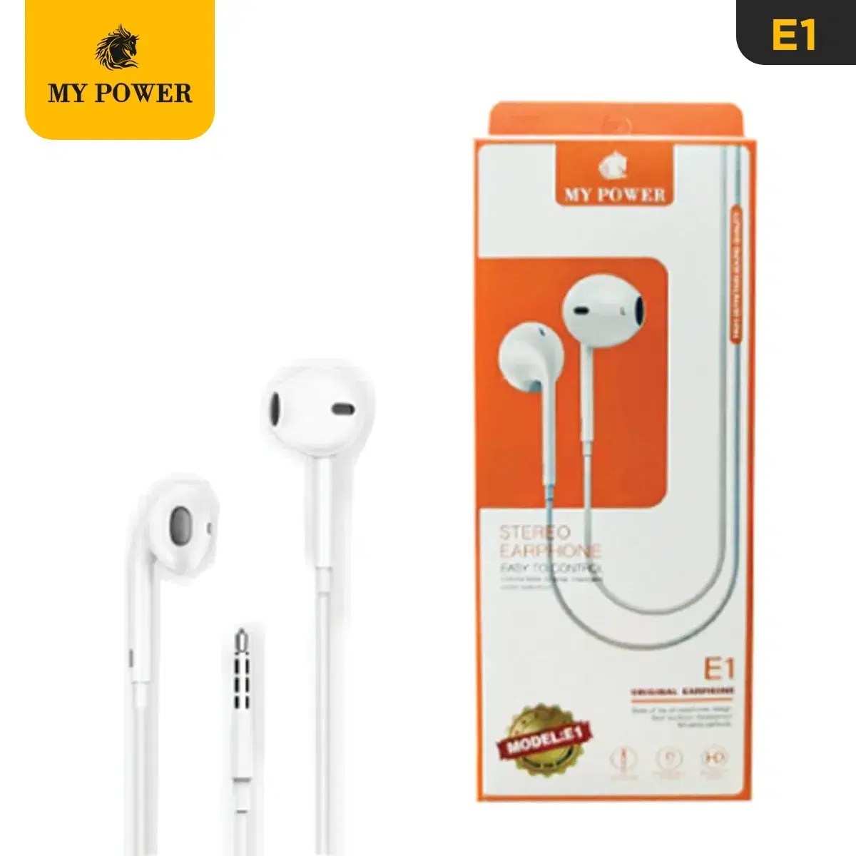 My Power 3.5mm Earphone E1