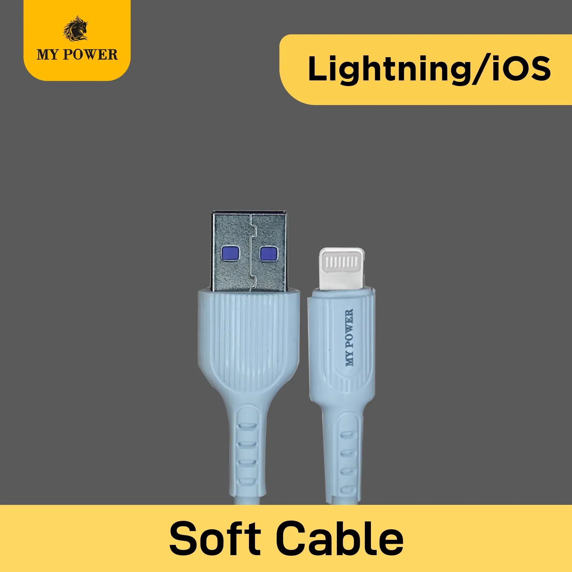 Mypower Soft Data Cable 3A IOS MD-05