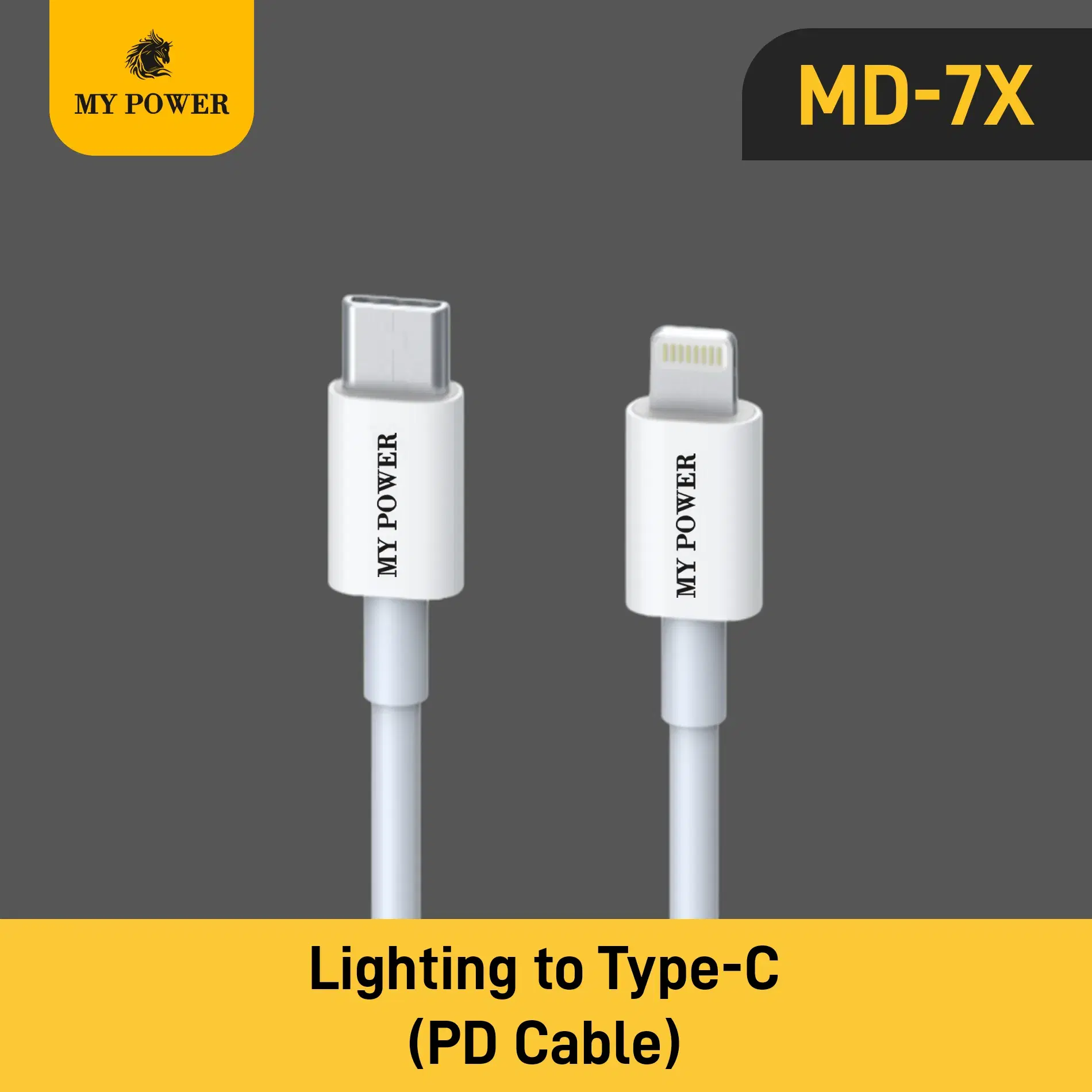Mypower Data Cable Type C to Lighting MD-7x | PD Cable