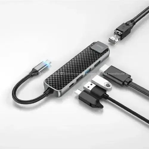 HOCO HB23 Easy view Type-C multifunction adapter