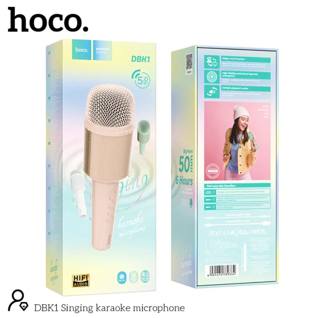 HOCO DBK1 Singing karaoke microphone
