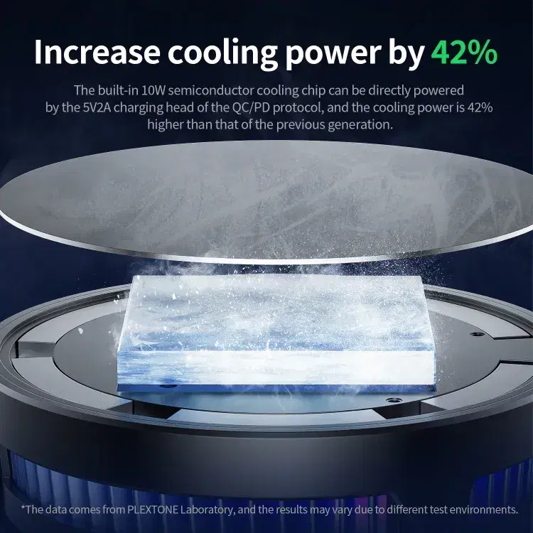 PLEXTONE EX2pro RGB Lighting Radiator Magnetic Fast Cooling Gaming Cooler