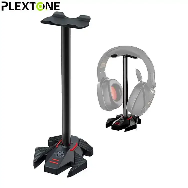 Plextone GP200 Headset Stand Aluminum Alloy Headphone Hanger for G800 BT270 and other Gaming Headset