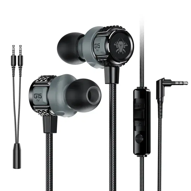 Plextone G15IV Wired E-Sports Earphones With Foot First Audio Effect