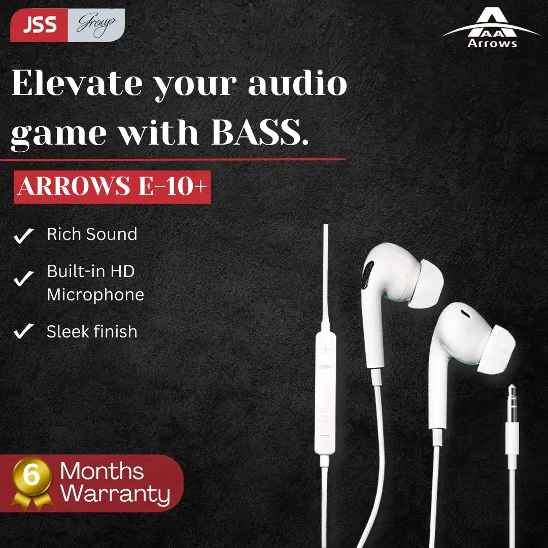 Arrows E10 Plus Earphone