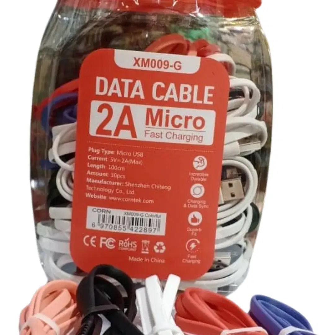 CORN Data Cable Box l Type-Type-C l XM008-G l Set of 40 Pcs