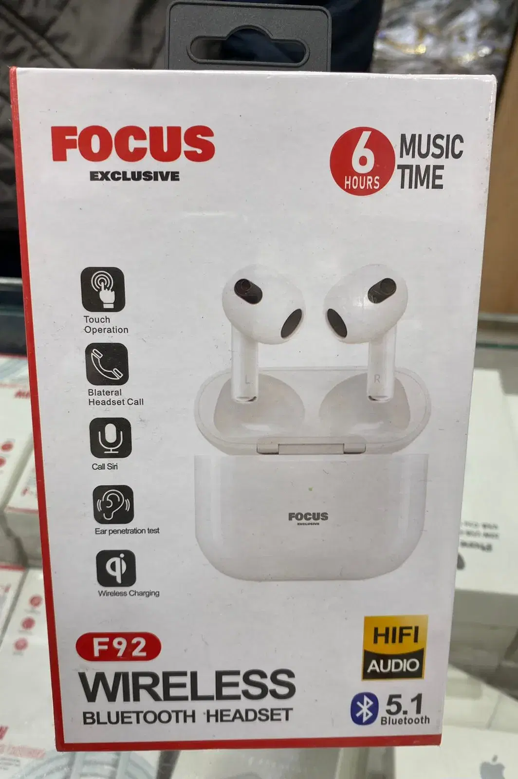 Focus F92 Wireless Earbuds