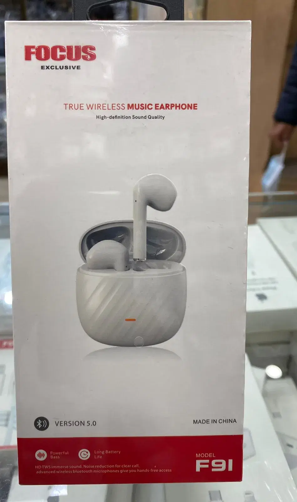 Focus F91 Wireless Earbuds