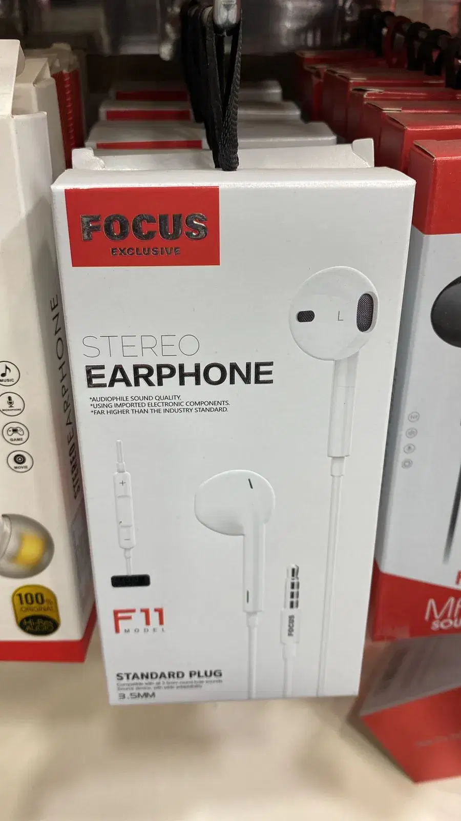 Focus F-11 Stereo Earphone
