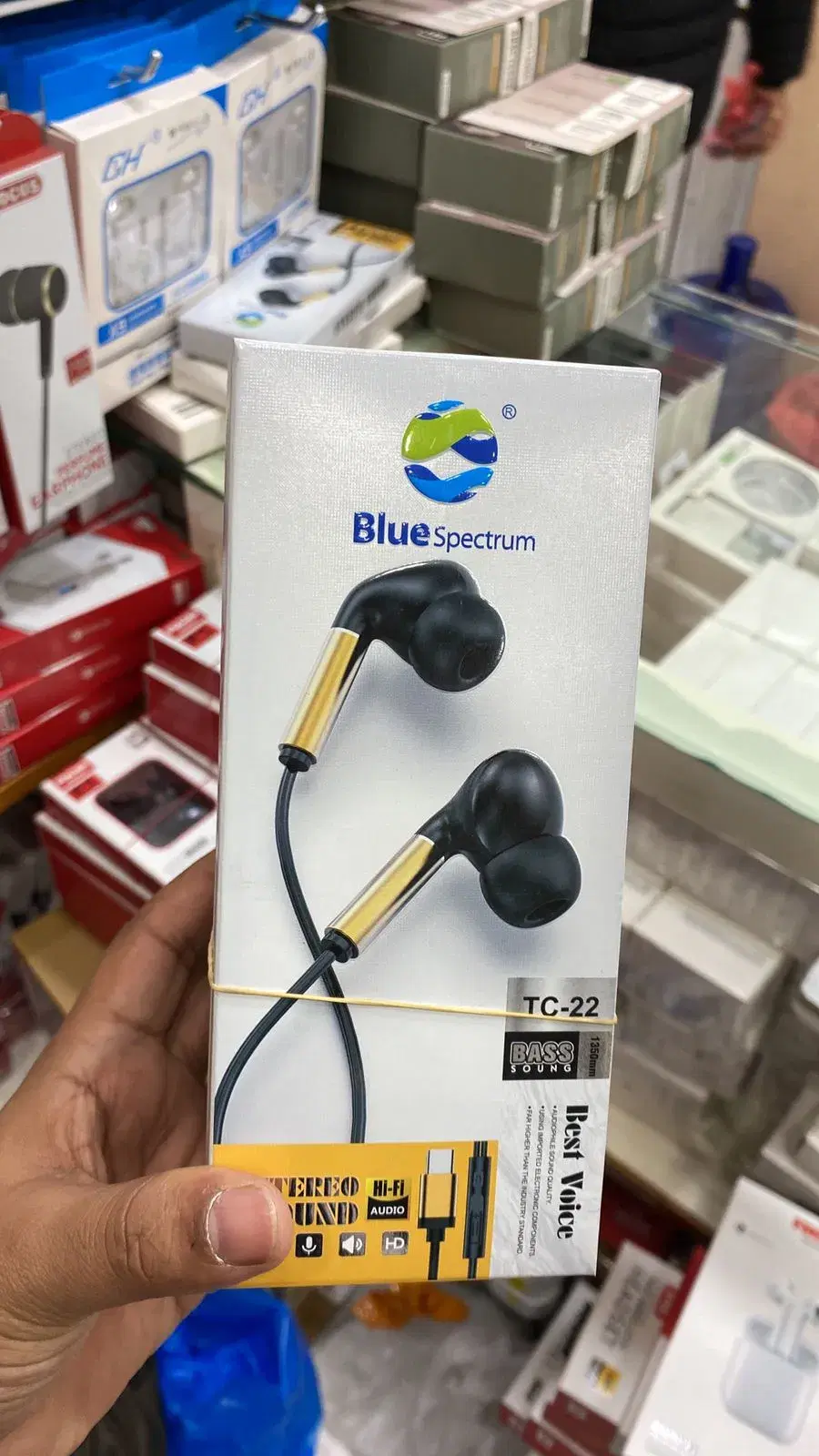 Blue Spectrum TC-22 Earphone By Focus