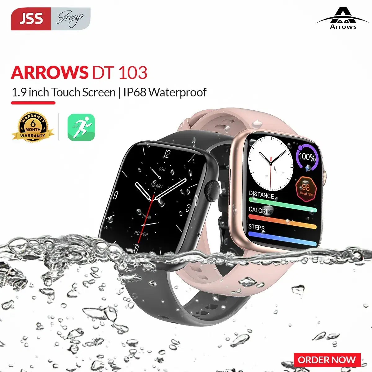 𝐀𝐫𝐫𝐨𝐰𝐬 𝐃𝐓𝟏𝟎𝟑 smartwatch!