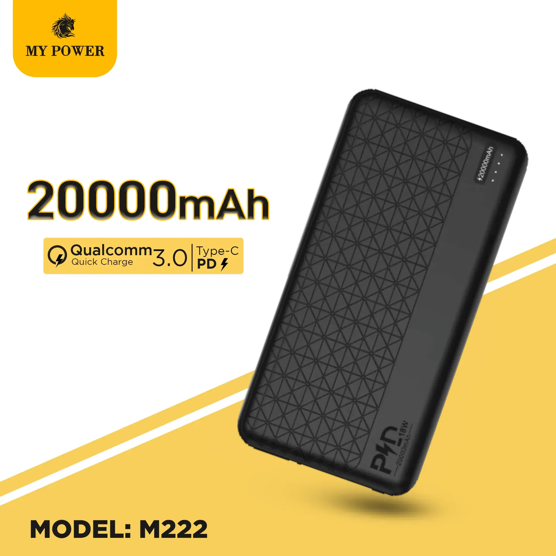 MyPower Powerbank 20000mah M-222, 20watt