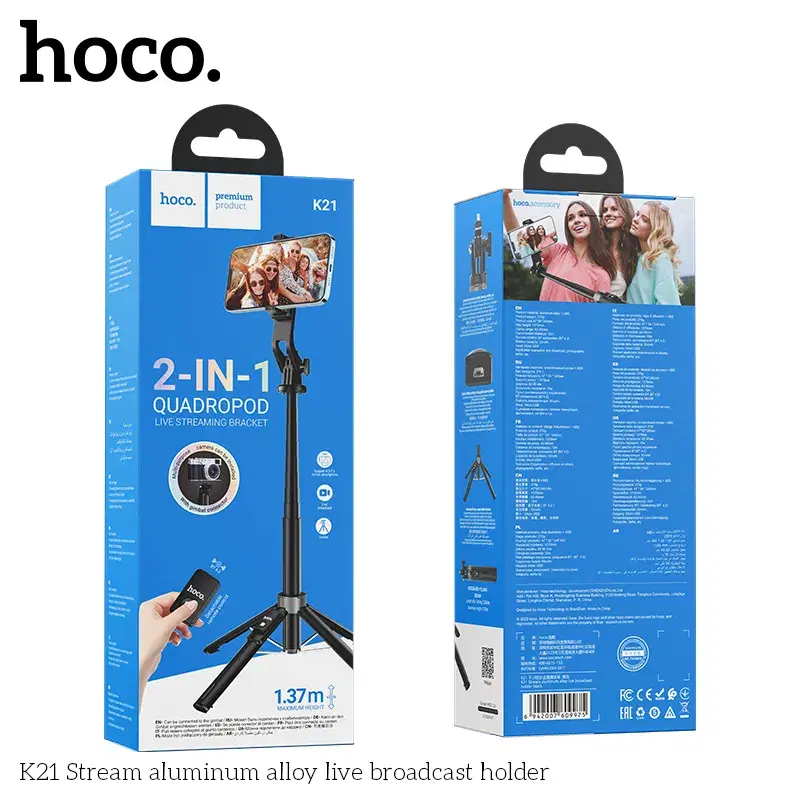 Hoco K21 Stream aluminum alloy live broadcast holder