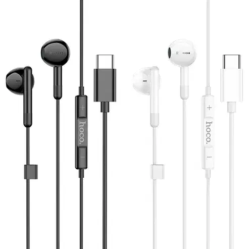 Hoco M95 Type-C wire-controlled digital earphones with microphone