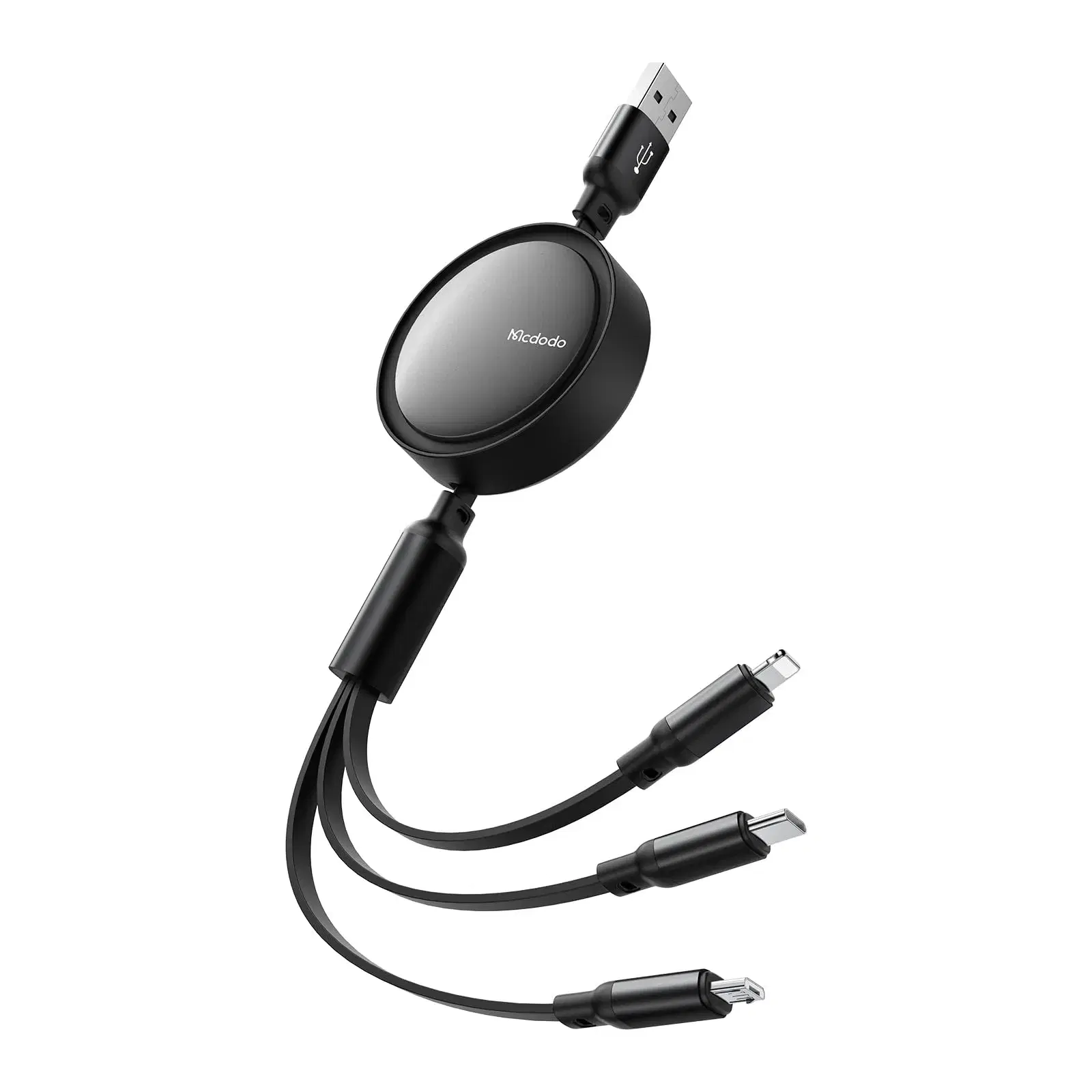MCDODO CA-7256 3 in 1 Retractable Cable