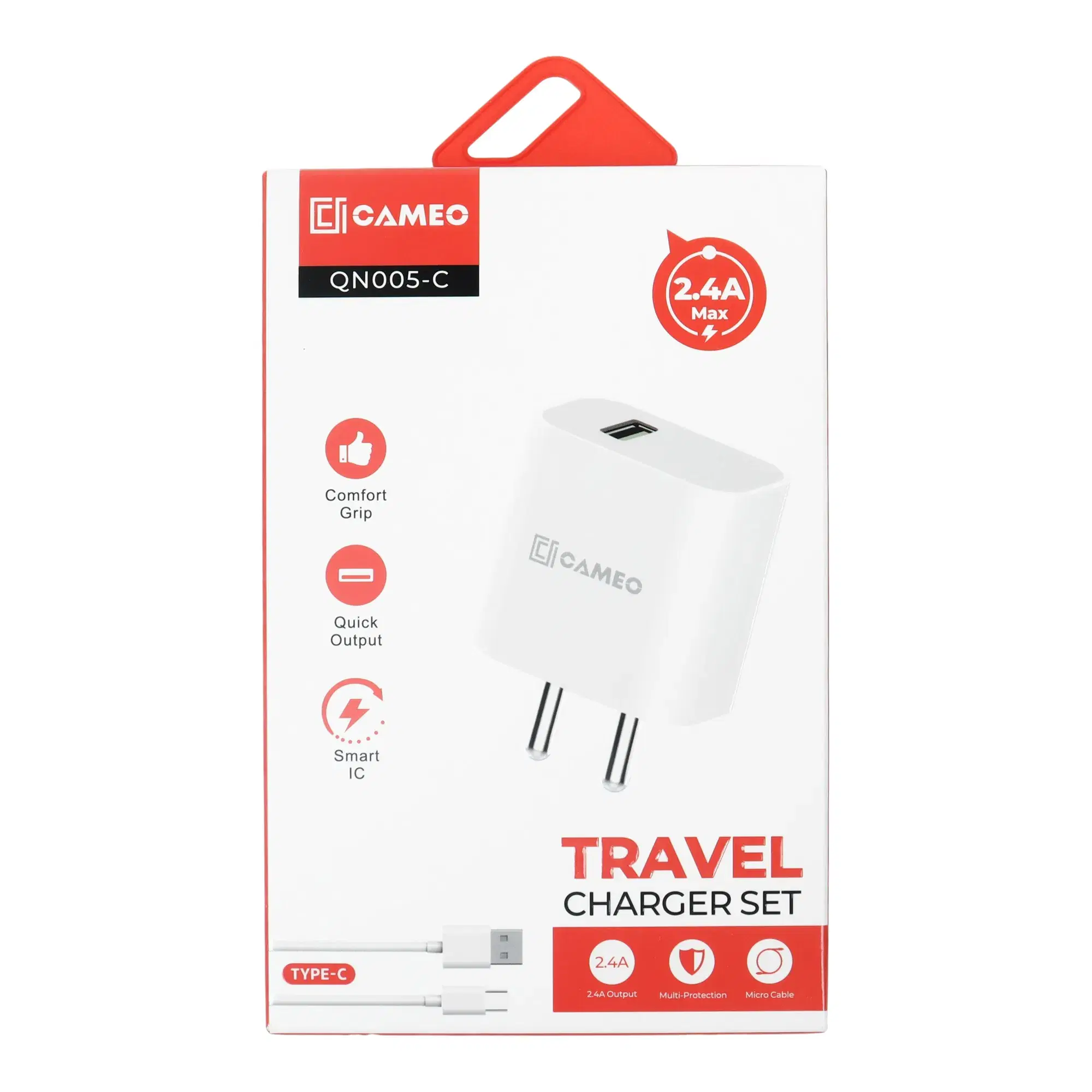 CAMEO | QN005-C | Charger 12W + Type C Cable 2 |