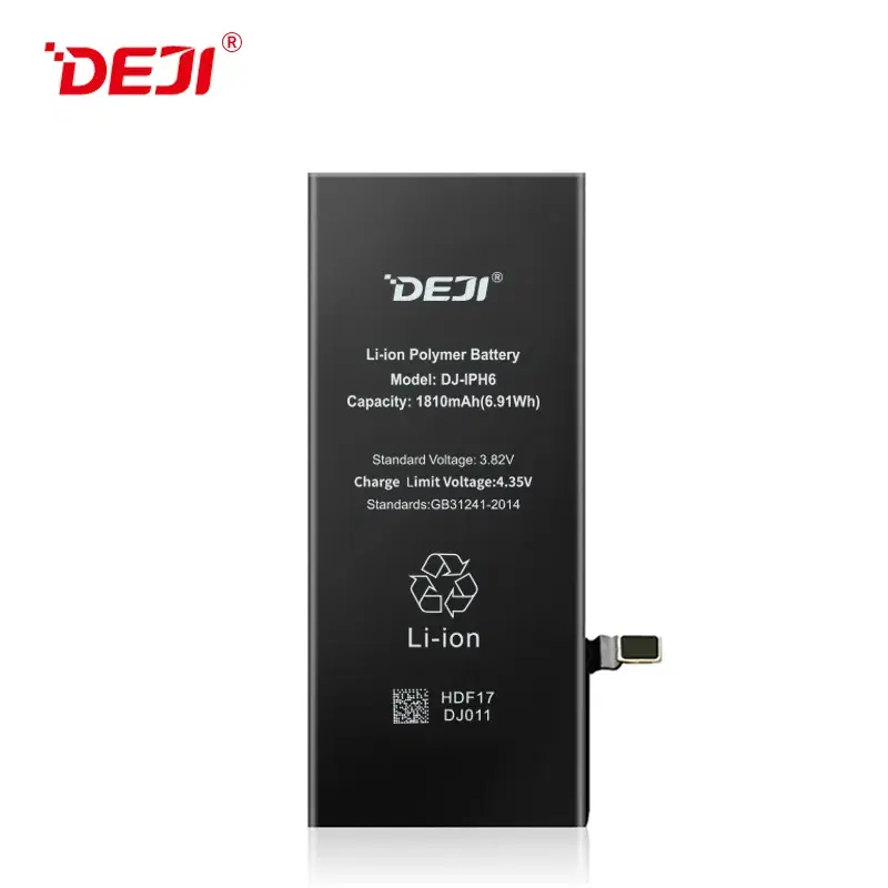 Deji 1810mah 3.82V Original Capacity For Change Battery For iPhone 6 by Arrows