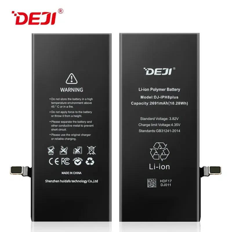 Deji 2691mAh Phone Lithium Ion Battery For Iphone 8 PLUS by Arrows