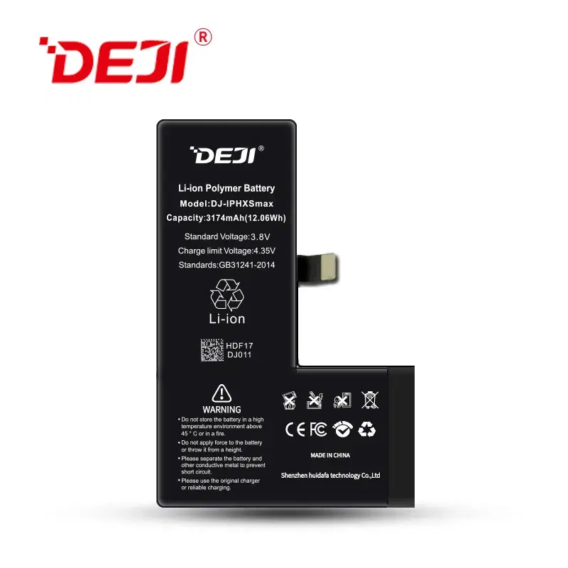 Deji Li-On Phone Battery For IPhone Xs Max Original Batteries 3174mAh by Arrows
