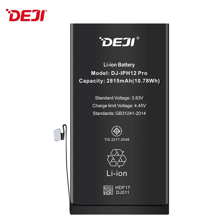 Deji Iphone12 Pro 2815mah Original Capacity Mobile Phone Battery by Arrows