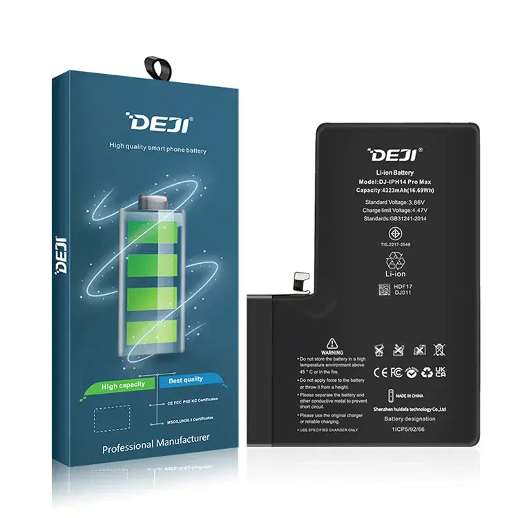 Deji 4323mAh Replacement Battery Battery for Iphone14 Pro by Arrows