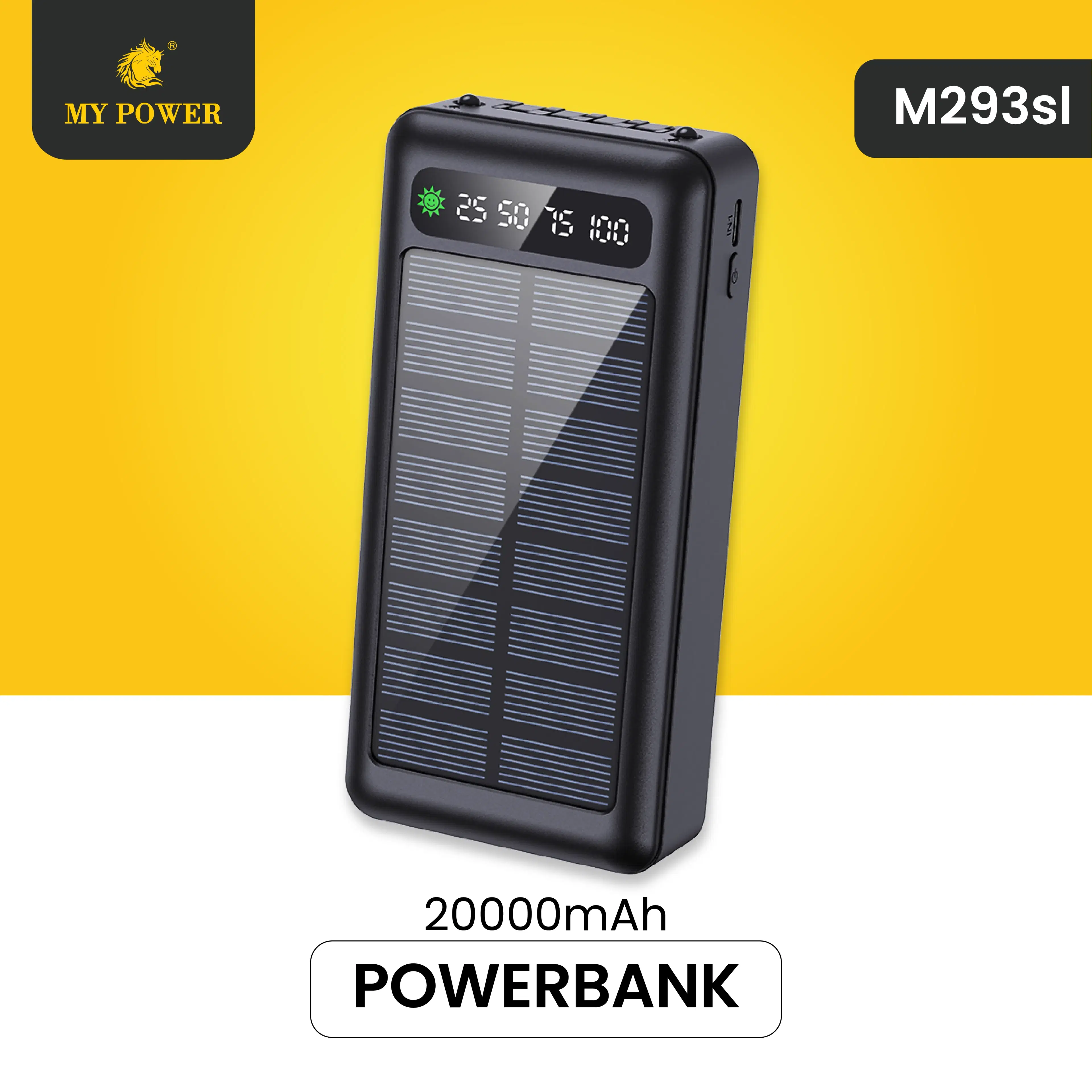 Mypower 20000mAh Solar Powerbank M293sl