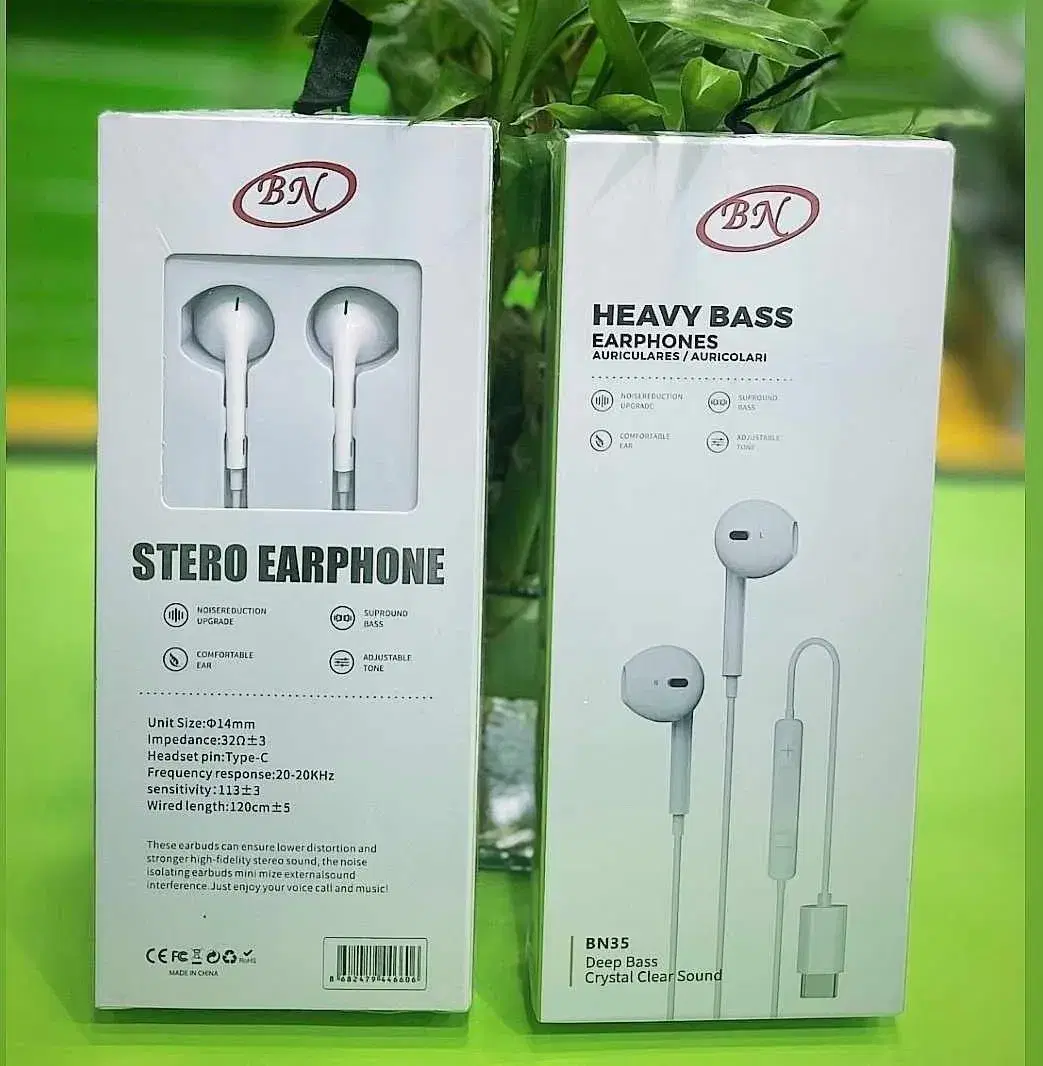 BN Iphone 15 pro max C Heavy Bass Earphone