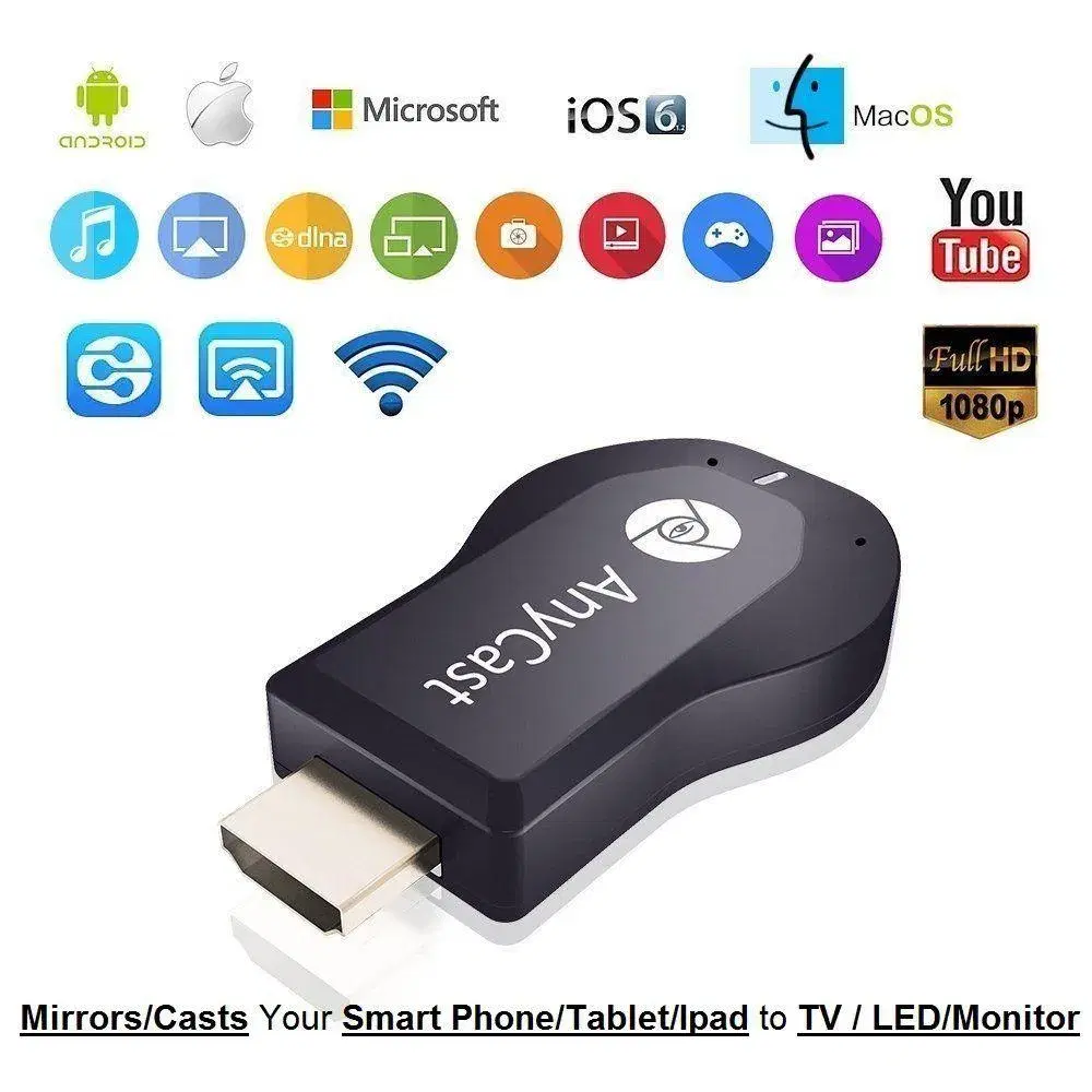Anycast M2 Plus Mini Wi-Fi Display Dongle Receiver Screen Mirror