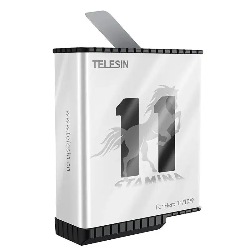 Telesin High Performance Stamina Gopro Battery Replacement for Hero 9 10 12 Enduro Battery