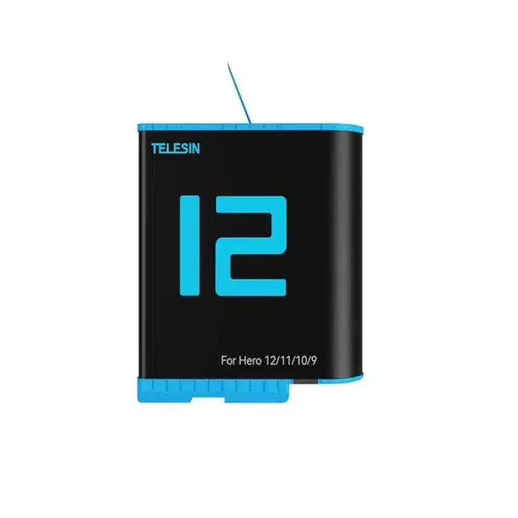 Telesin Replacement Battery For Gopro Hero 12 / 11 / 10 / 9