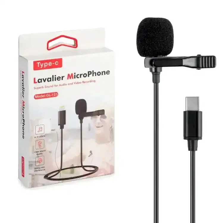 Lavalier Type C Microphone for Android Mobile Mic