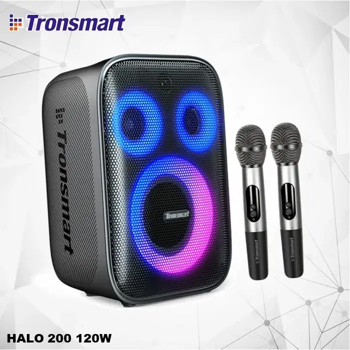 Tronsmart Halo 200 | basic version 120W | Karaoke Party Speaker | 18HRS PLAY TIME |