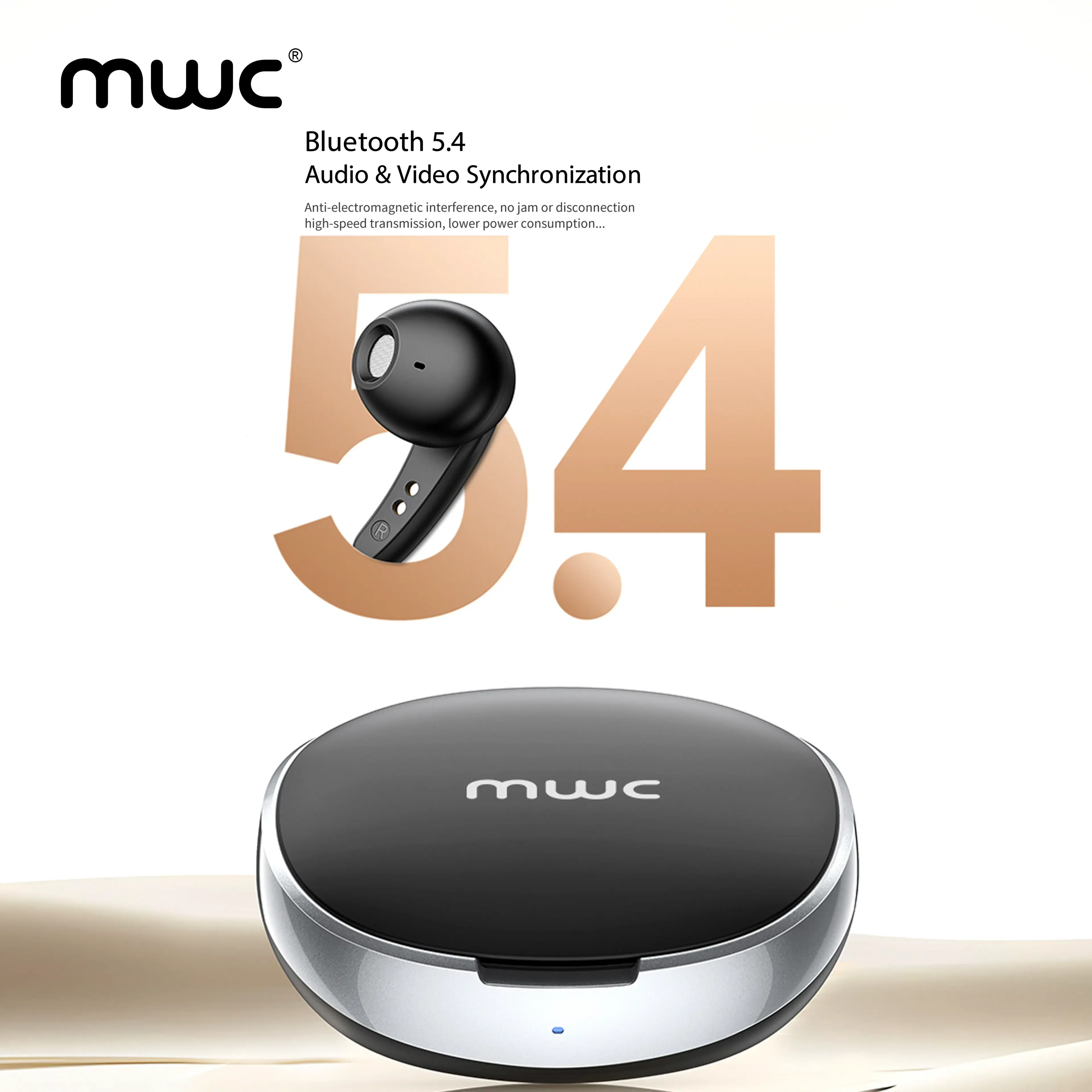 MWC STAR MT1 Sports TWS Earbuds l Earbuds l 6 Hour Play Time