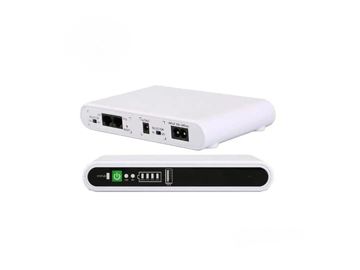 Router Backup Upto 8 Hours Mini Portable Modem Router UPS Poe Dc Wifi Backup - 8800mah