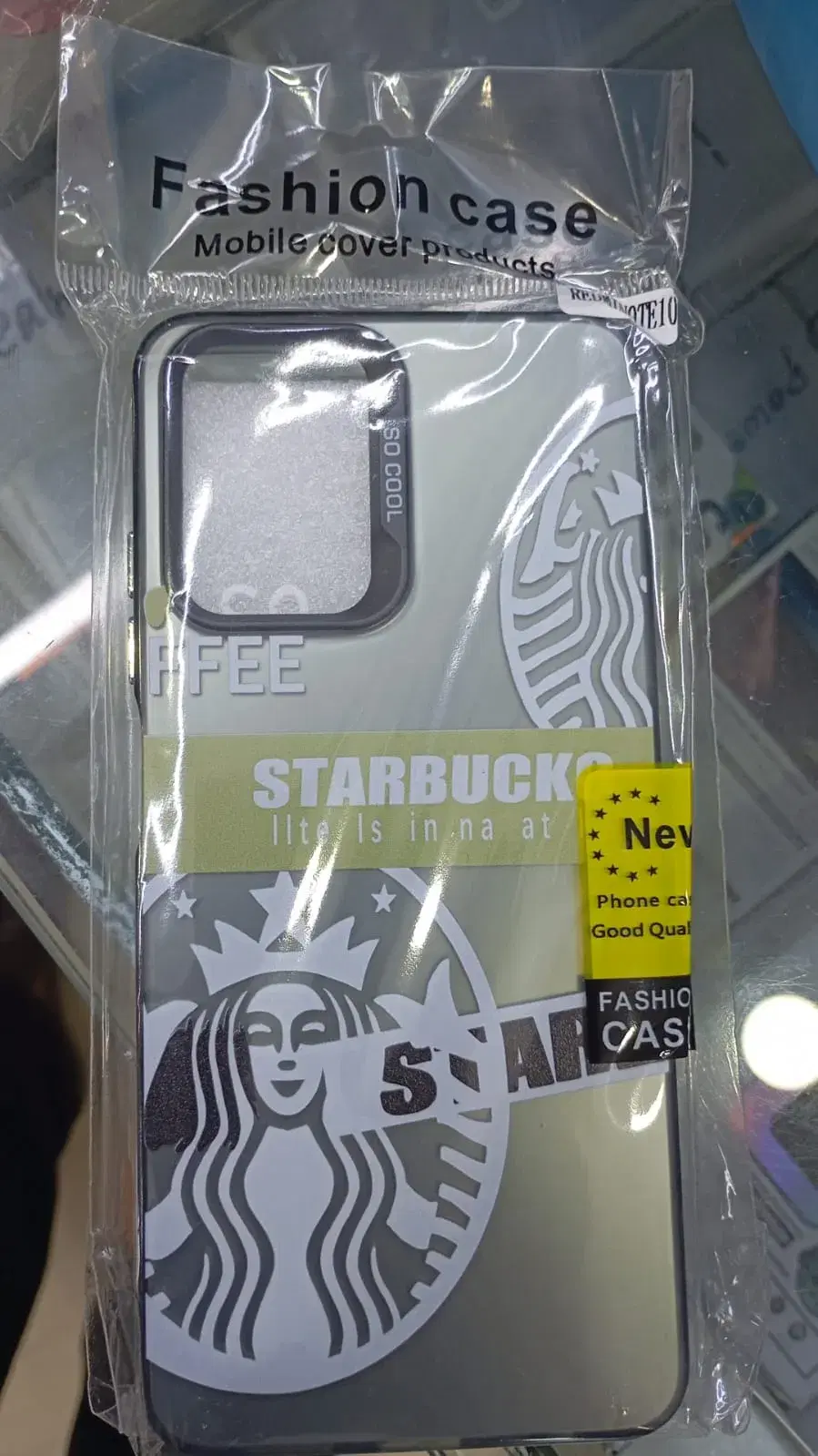 Starbuck Android BacK Covers ll Colors / Designs Mixed / Assorted ll Models Available in description