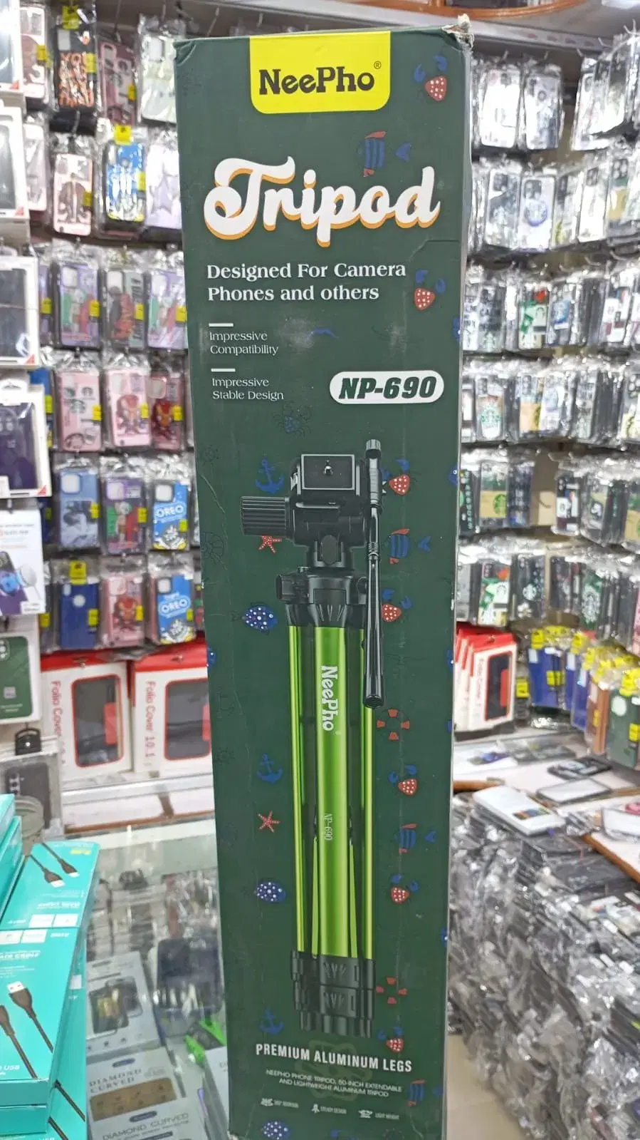 NeePho NP-690Tripod Designed for Camera phones and Others