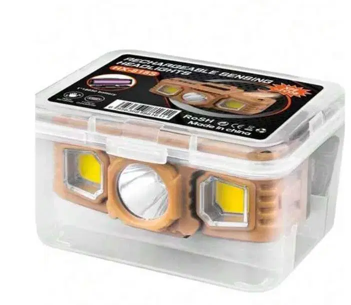 USB Rechargeable Sensor Headlight with 3 Mode light LED Headlamp