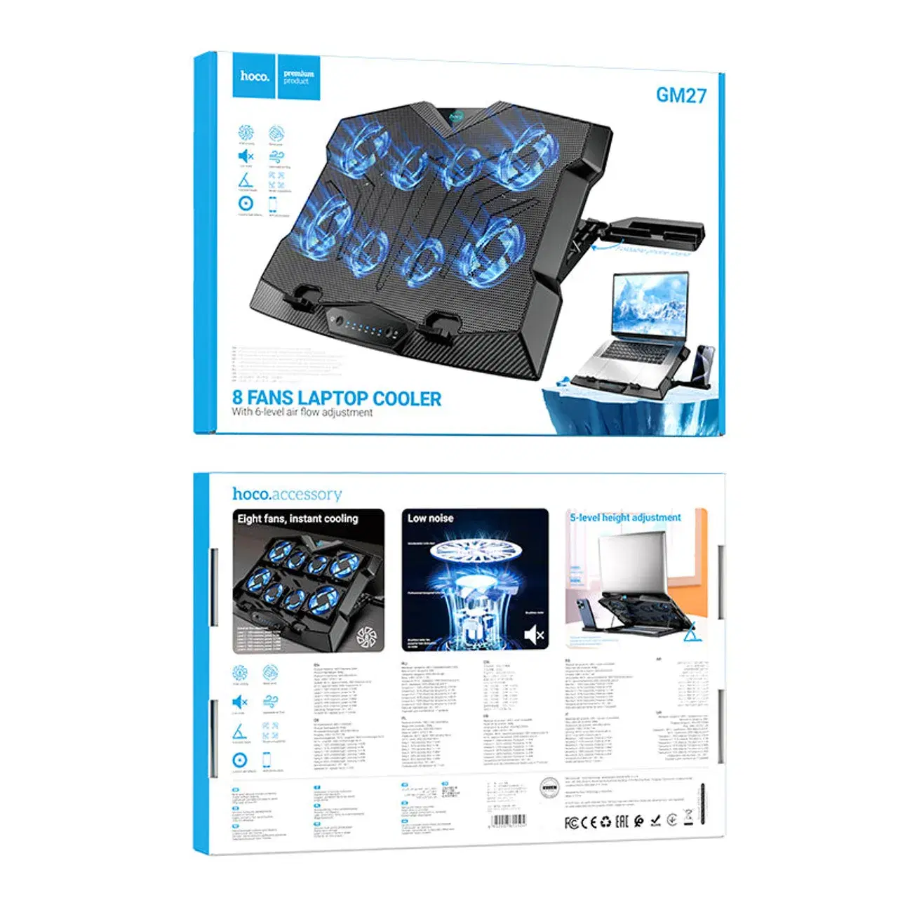 GM27 Monte notebook cooling fan