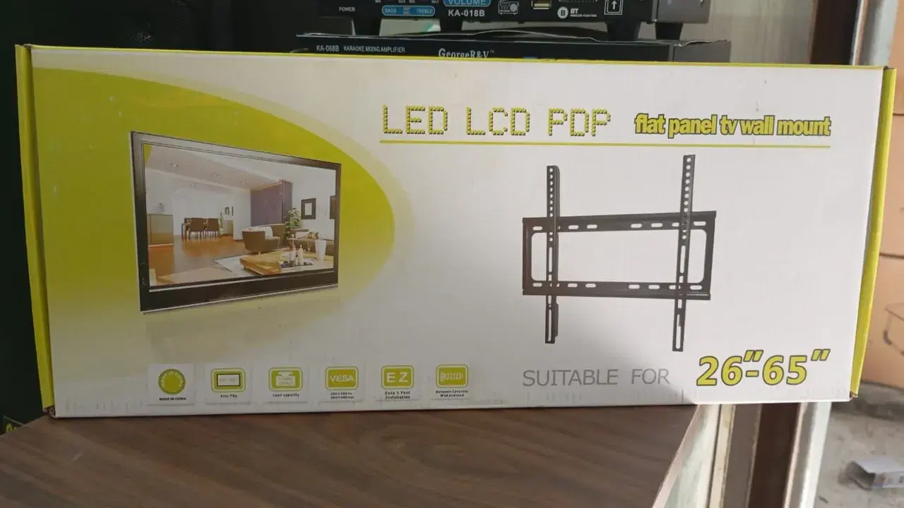 LED LCD PDP flat Panel Wall Mount Suitable For 26"-65"