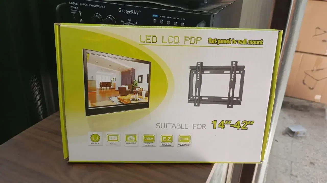 LED LCD PDP flat Panel Tv Wall Mount Suitable For 14"-42"