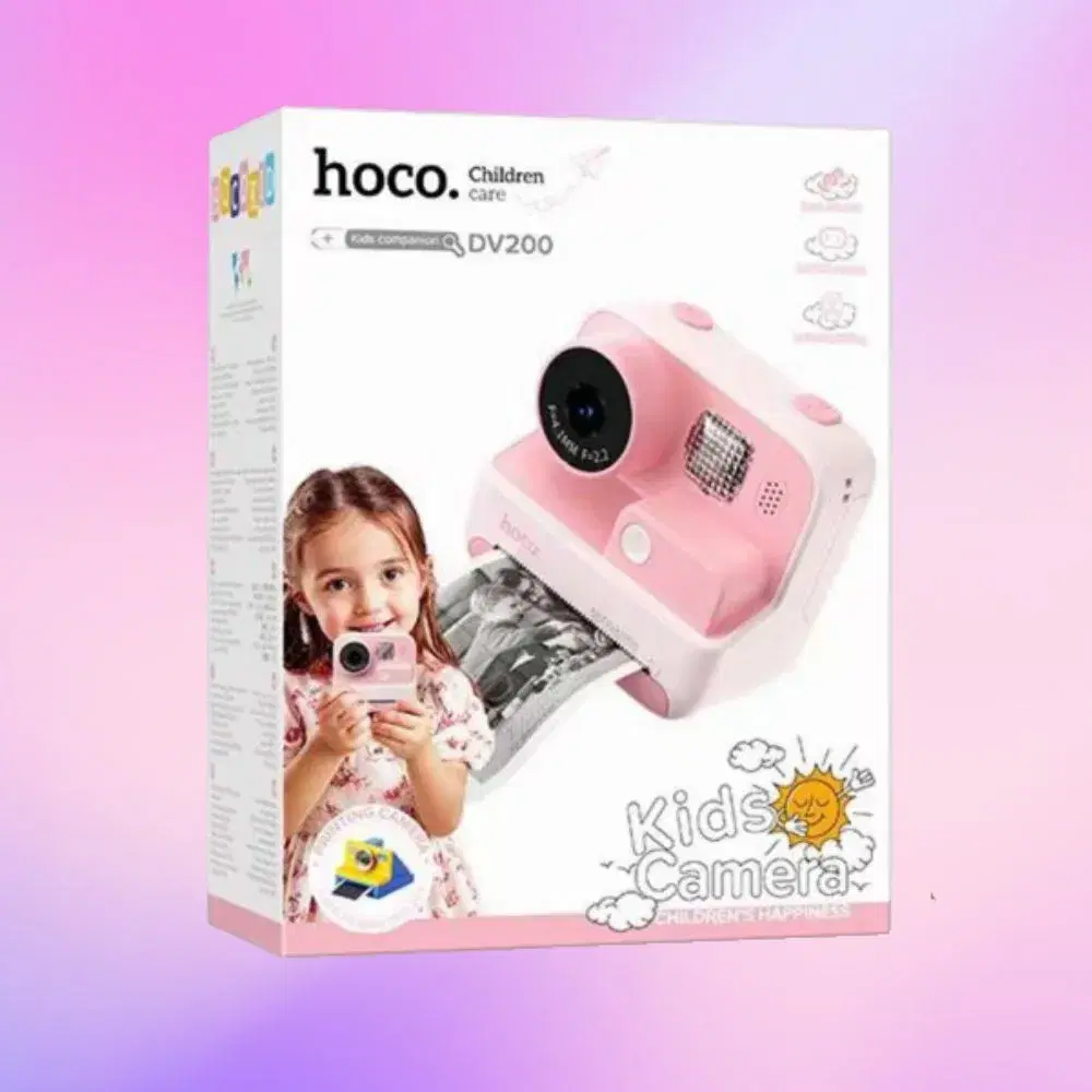 HOCO DV 200 Dual Lens Children Printing Camera