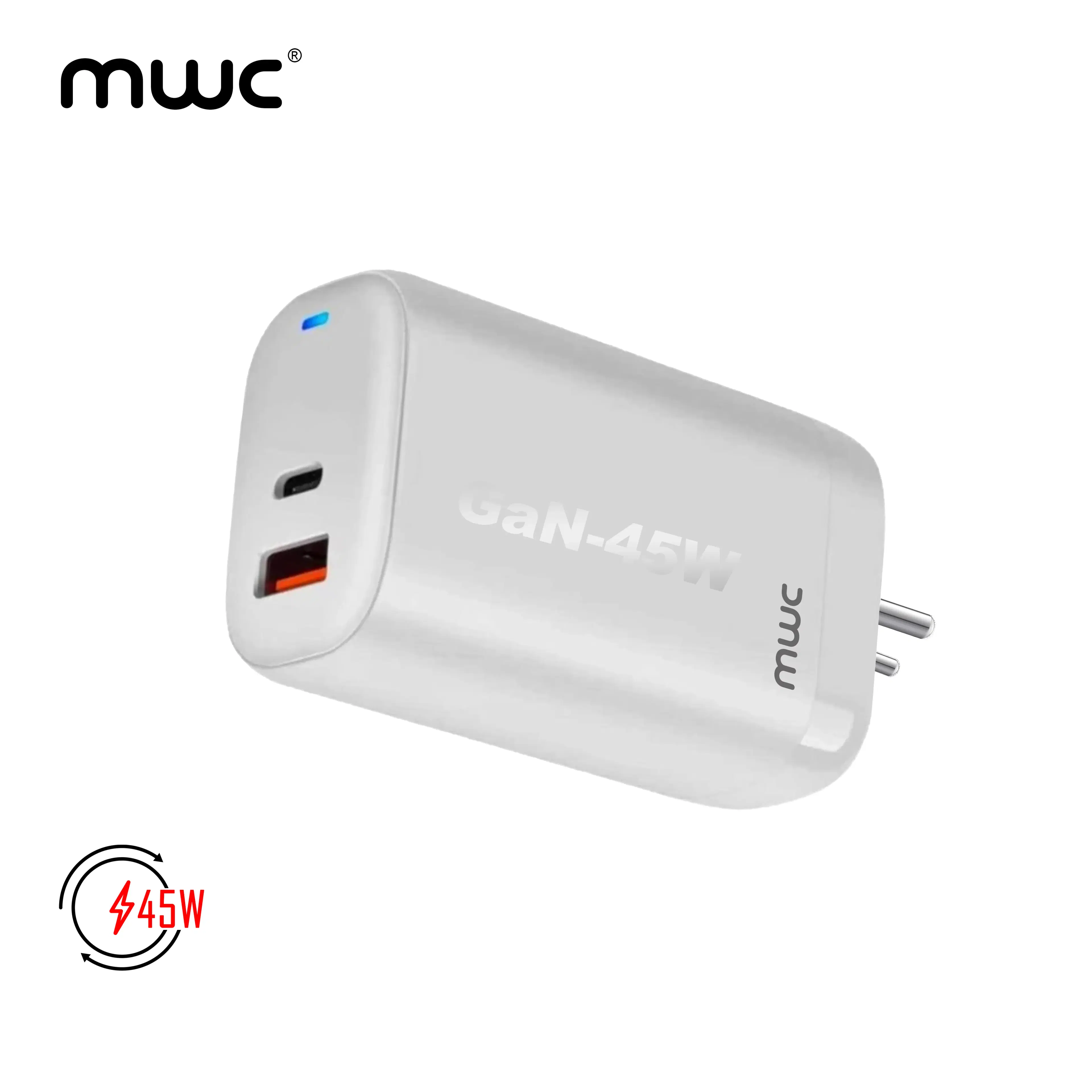 MWC MUCA45W Fast Charging Power Adapter