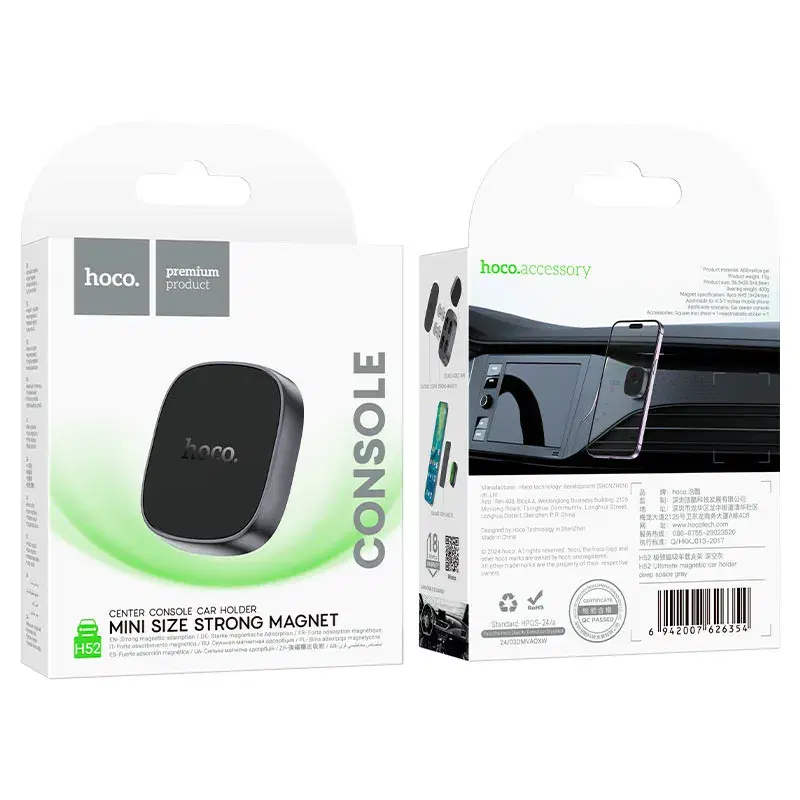 Hoco H52 Ultimate magnetic in a car phone holder