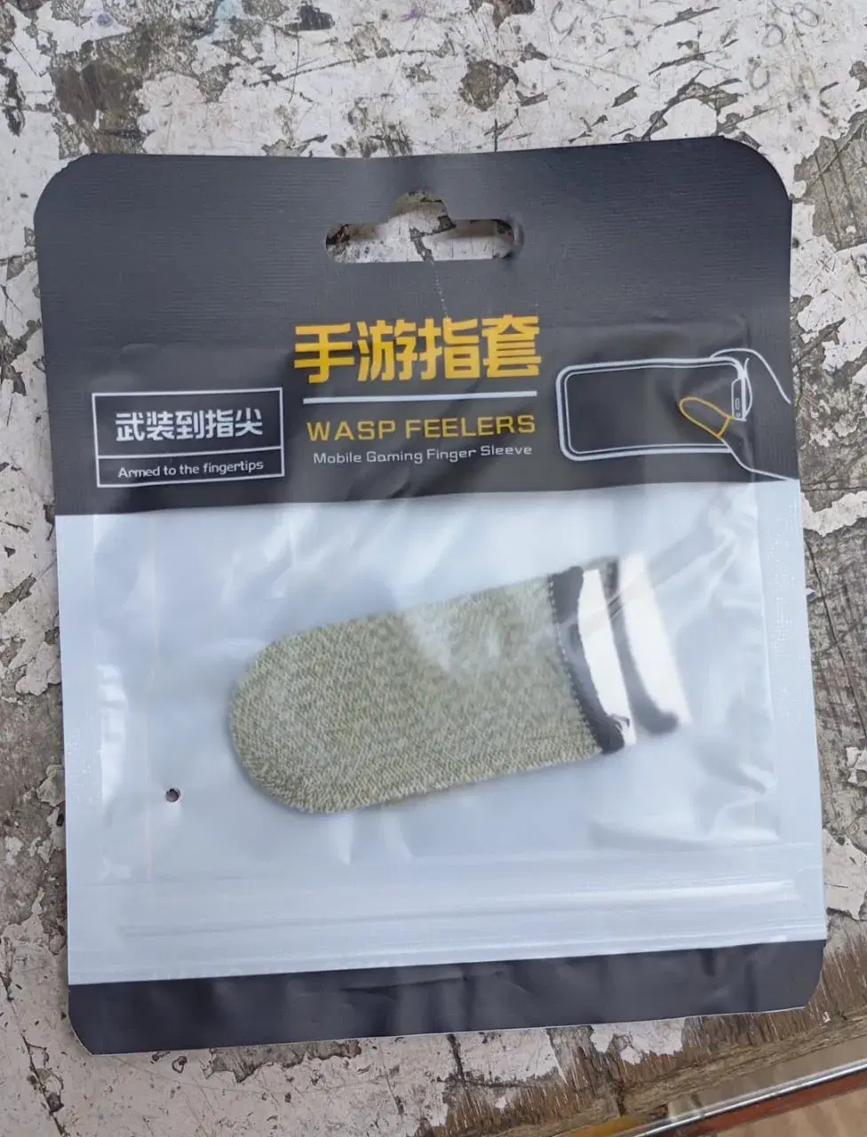 Mobile Finger Sleeve Cots Touch Screen Game Controller Sweat-Proof Cap Gloves slip