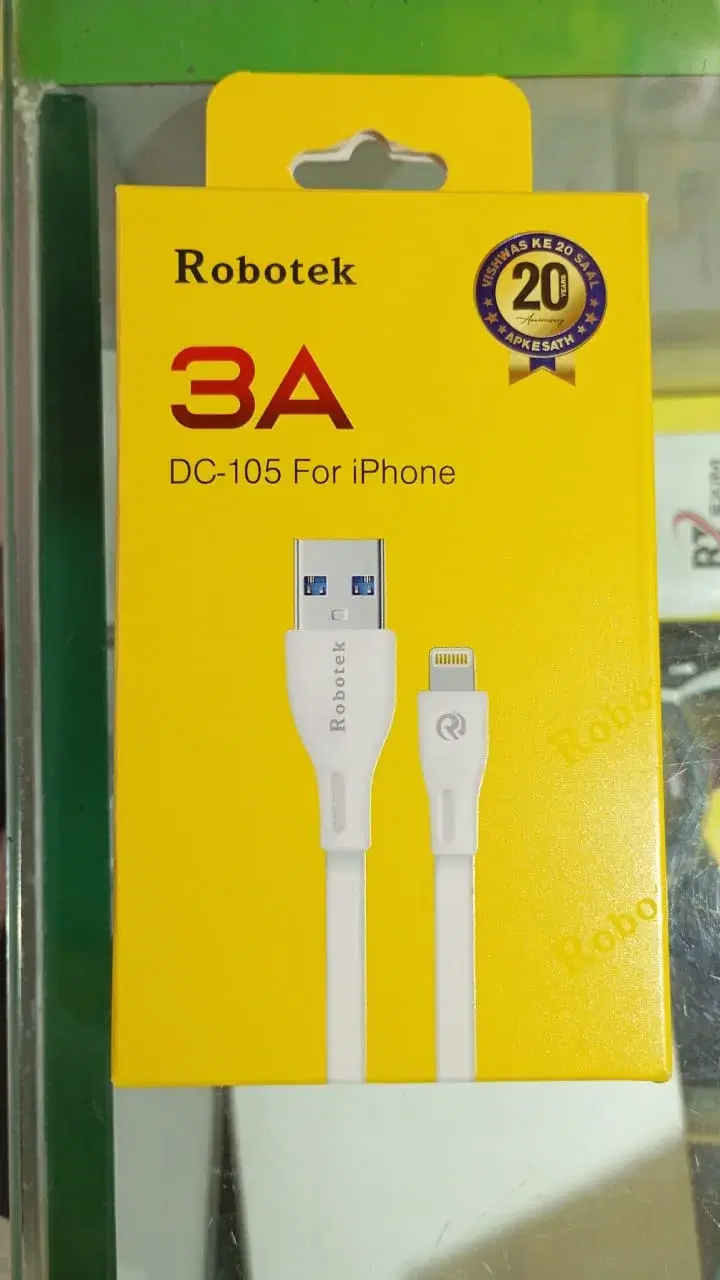 Robotek DC-105 For Iphone 3A Watt Data Cable