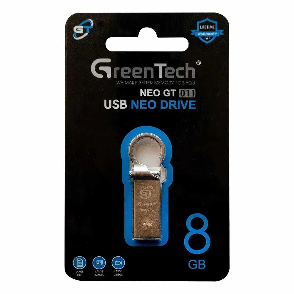 Green Tech Neo GT 011 USB Neo PenDrive 8GB by Robotek