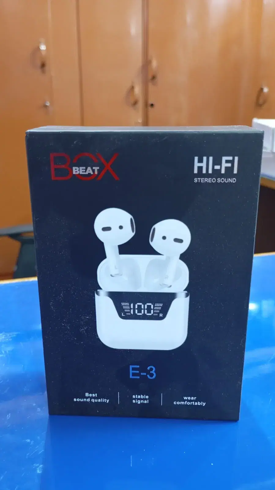 Hi-Fi stereo sound e-3 earbuds Beatbox