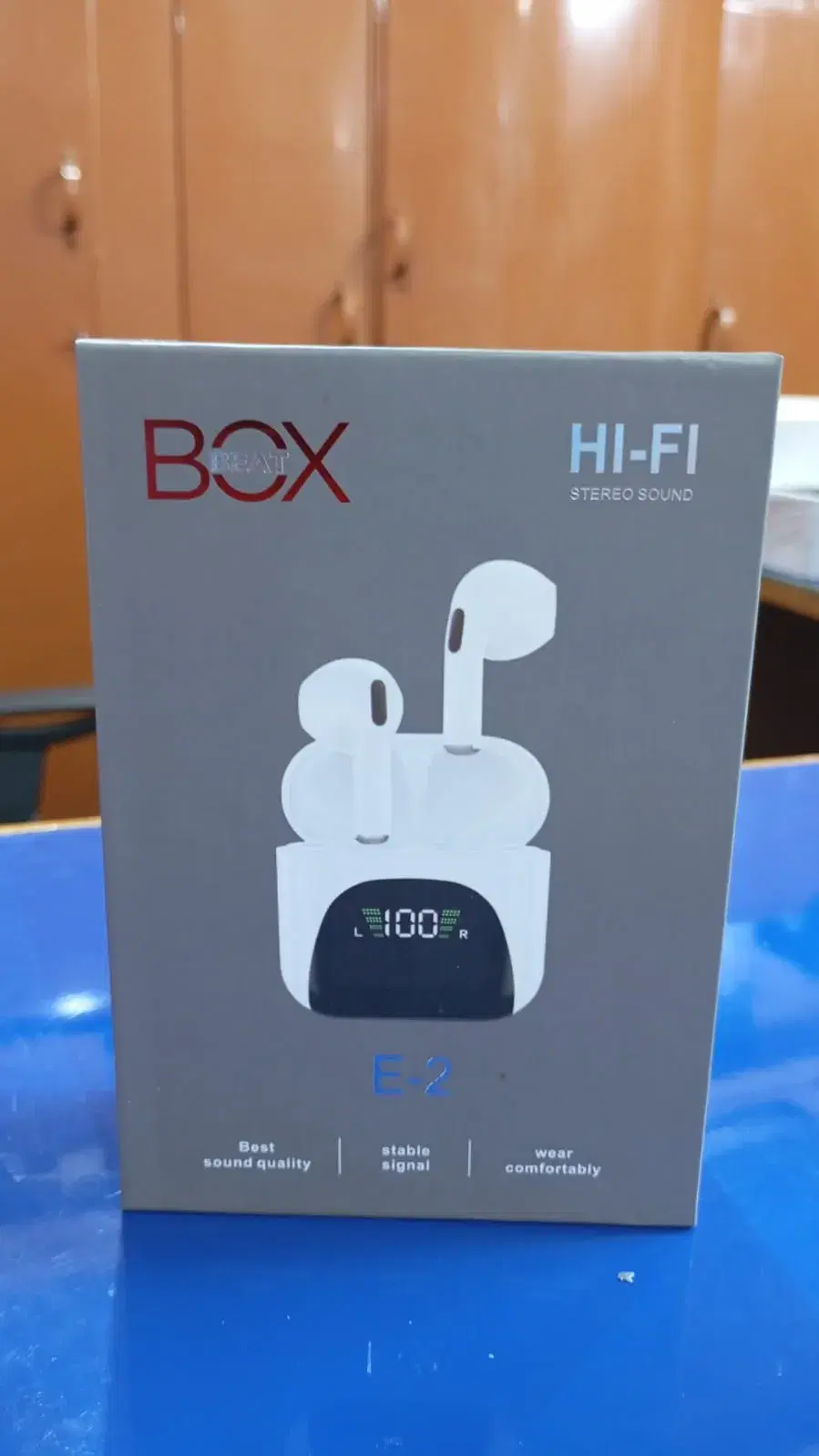 Hi-Fi stereo sound E-2 earbuds Beatbox