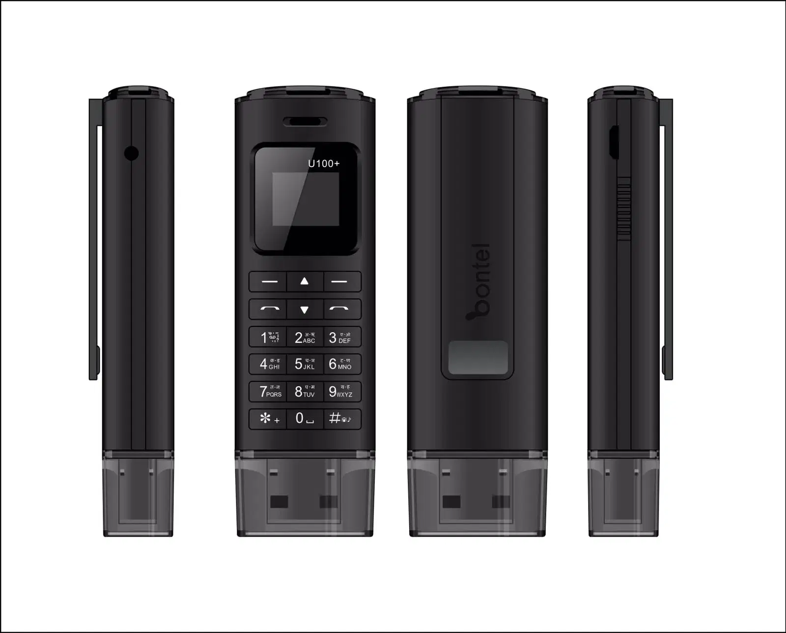 U100 Plus Basic Mobile Phone Dual Sim l 1 Year Warranty by Diamond Mobiles