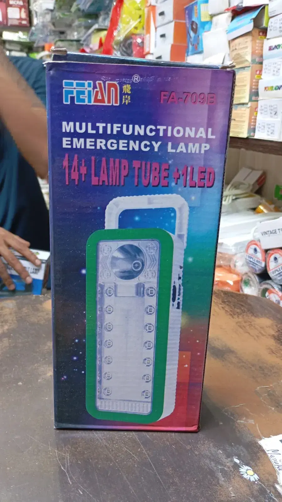 Multifunctinal Emergency Lamp 14+ Lamp Tube + LED FA-709B